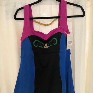 FROZEN ANNA SNOW SISTER PRINCESS ATHLETIC TANK TOP